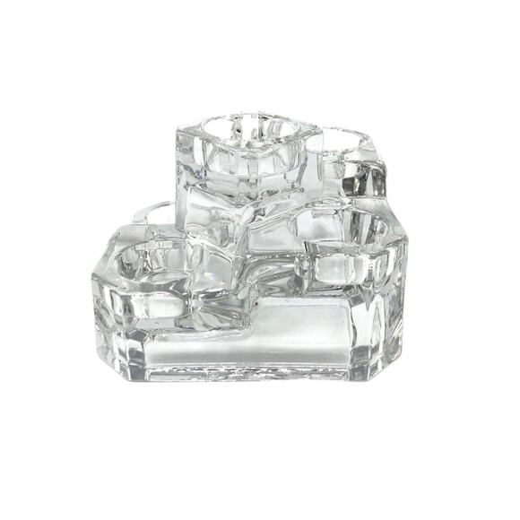 PARTYLIGHT Crystal Castle 5 Tier Tealight Candle Holder - Picture 4 of 8